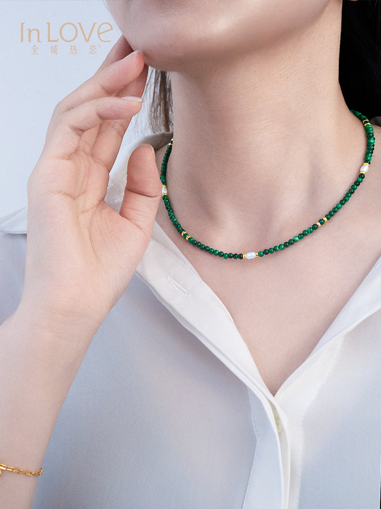 18K Fresh Water Pearl Necklace