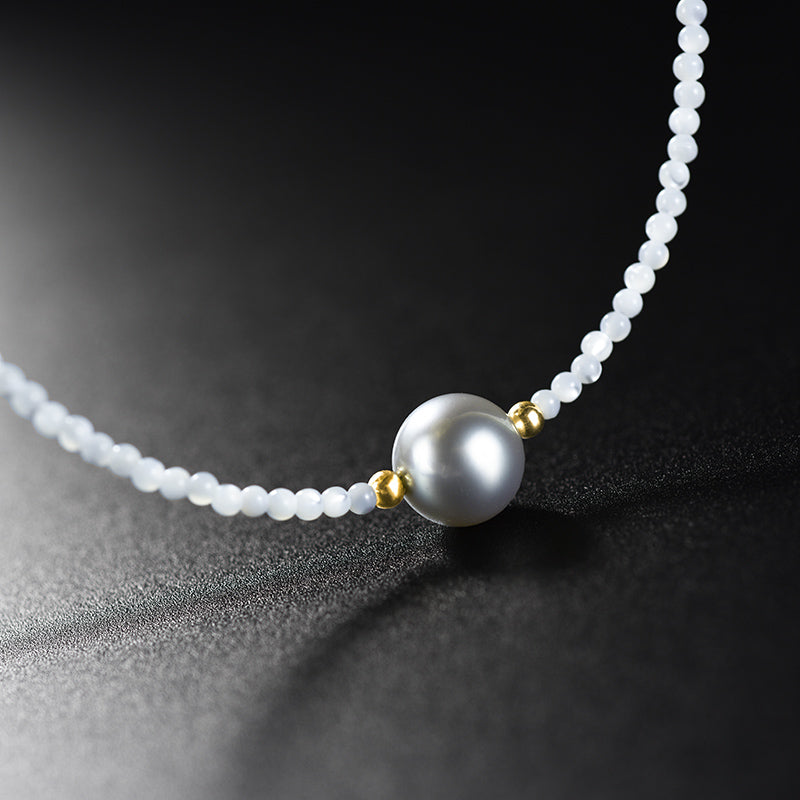 18K Tahitian Pearl Necklace