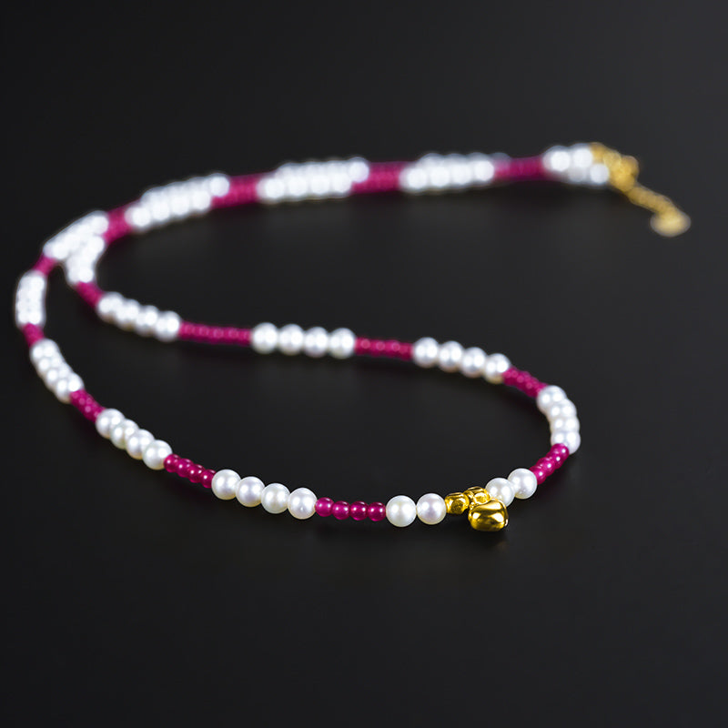 18K Fresh Water Pearl Necklace