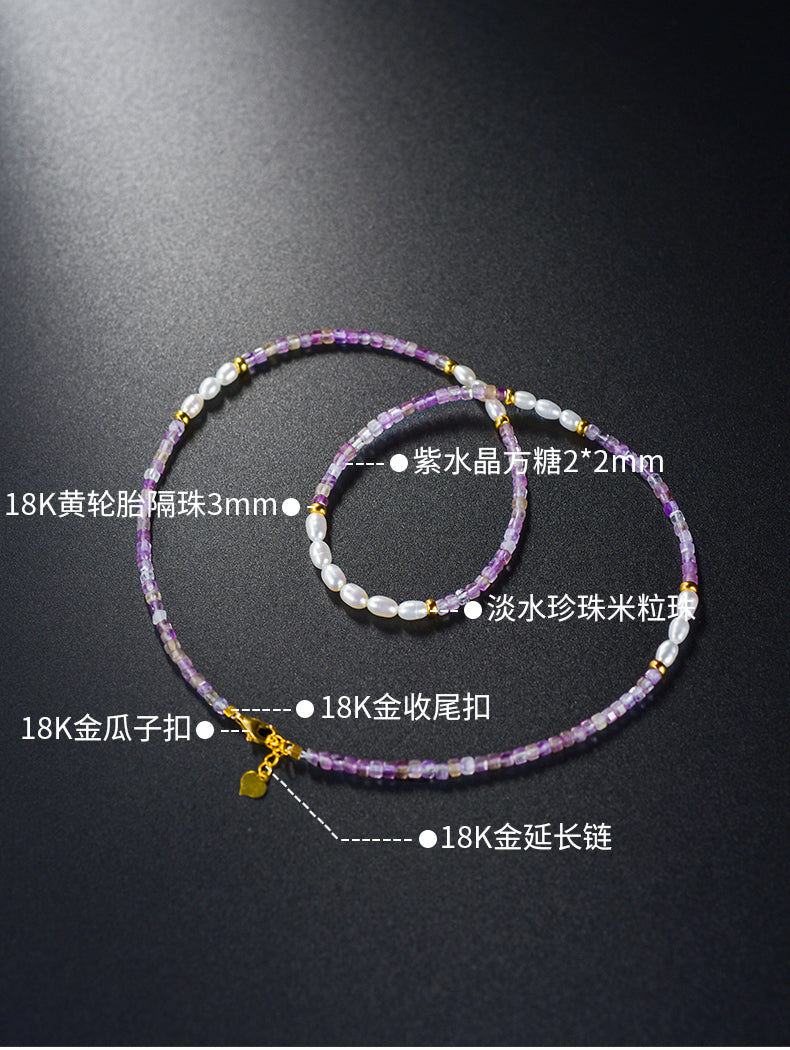 18K Fresh Water Pearl Necklace