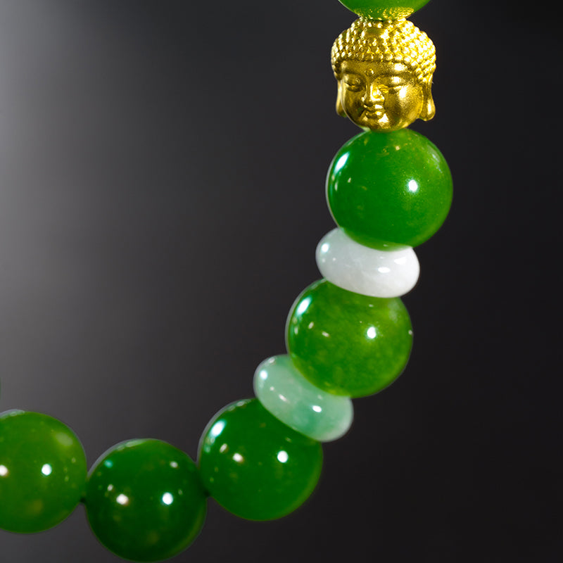 24K Russian Jade Bracelet