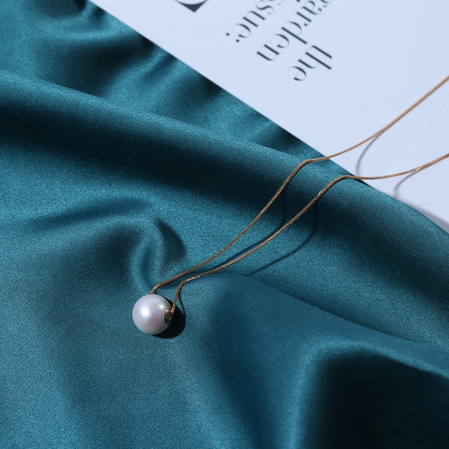 18K akoya pearl necklace