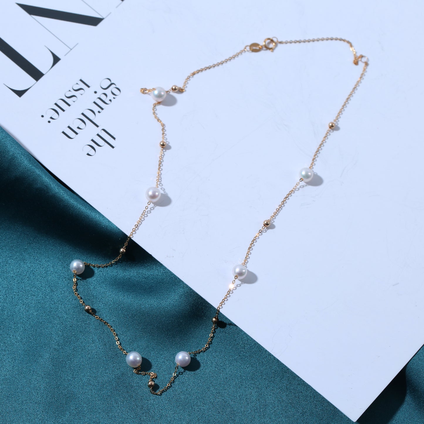 18K Akoya Pearl Starlight Necklace