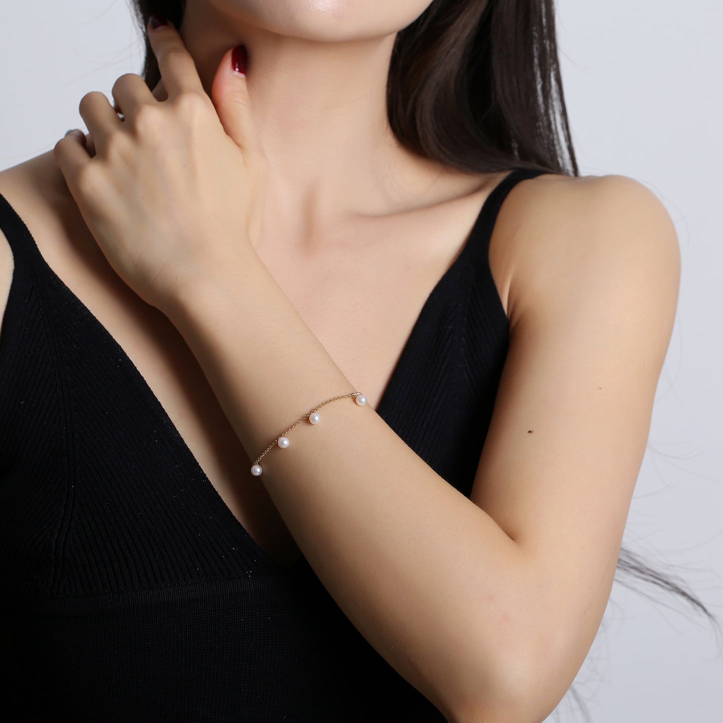 18K Akoya Pearl Bracelet