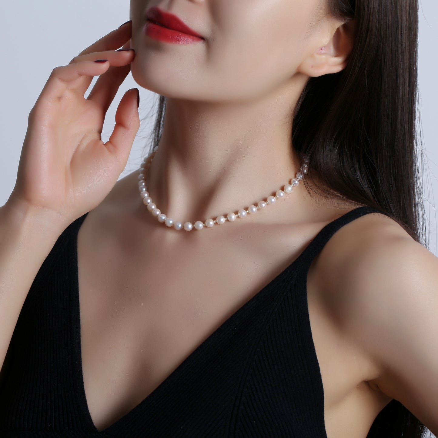 G750 Akoya "Shimmering Light" Pearl Necklace