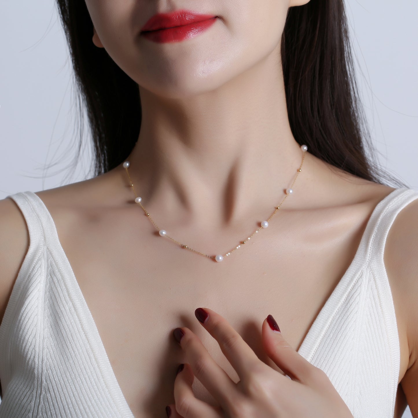 18K Akoya Pearl Starlight Necklace