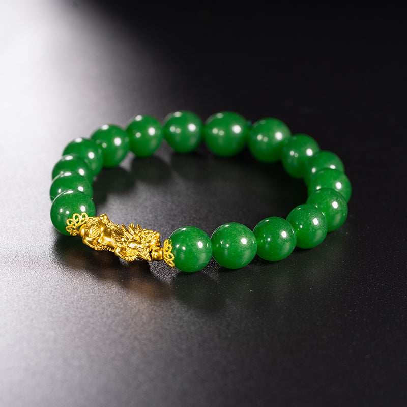 24K Russian Jade Bracelet