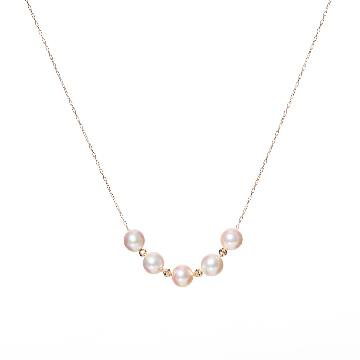 18K Akoya Adjustable "Smiling Star" Necklace