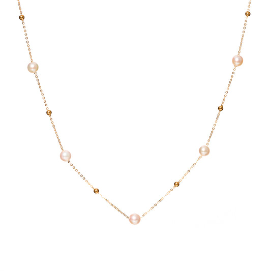 18K Akoya Pearl Starlight Necklace